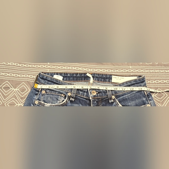 Rag & Bone Dre Low Rise Slim Boyfriend Fit Jeans Size 23 - Picture 5 of 8
